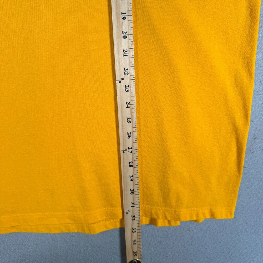 Vintage Adidas‎ Athletic Tradition T-Shirt Mens 2XL Yellow USA Graphic Comfort